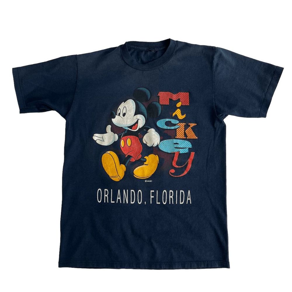 Vintage Late 90s Mickey Disney T-Shirt Orlando FL